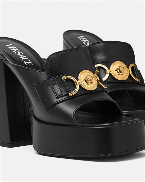 versace medusa head shoes|versace platform medusa.